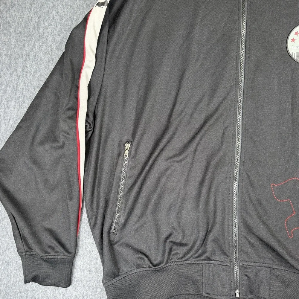 Vintage Y2K Makaveli‎ Branded 2Pac Track Jacket Full Zip Mens Size XXL